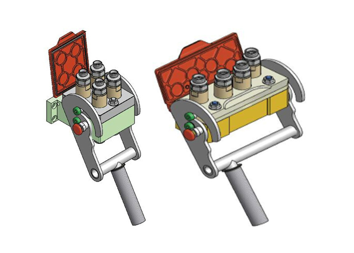 एमके सीरीज मल्टी-कपलिंग फ्लैट फेस हाइड्रोलिक कपलिंग्स आईएसओ स्टैंडर्ड कैम लॉक क्विक कनेक्ट सिस्टम